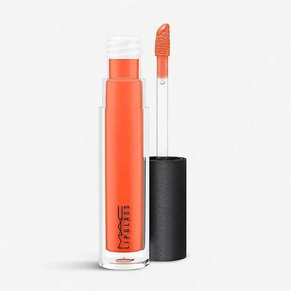 MAC COSMETICS // lipglass lipgloss in morange